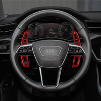 Audi carbon fiber paddle shifters, view 4