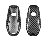 BYD carbon fiber key fob cover, view 3