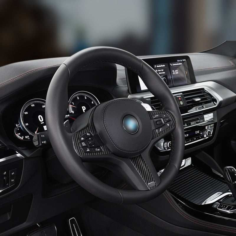 BMW 3 Series carbon fiber steering wheel cover – Jonparts