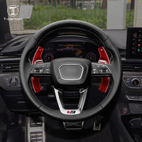 Audi carbon fiber paddle shifters, view 5