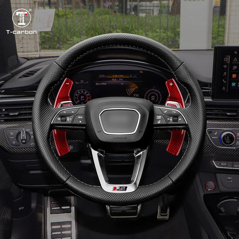 Audi RS4 carbon fiber paddle shifters – Jonparts