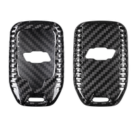 Chevrolet carbon fiber key fob cover, view 2