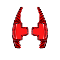 Mercedes-Benz carbon fiber paddle shifters, view 2