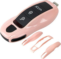 Porsche painted key fob cover in morandi pink
