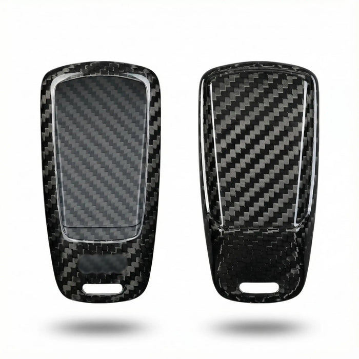 Audi key fob cover in carbon fiber - Style B