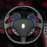 Maserati carbon fiber paddle shifters, view 6