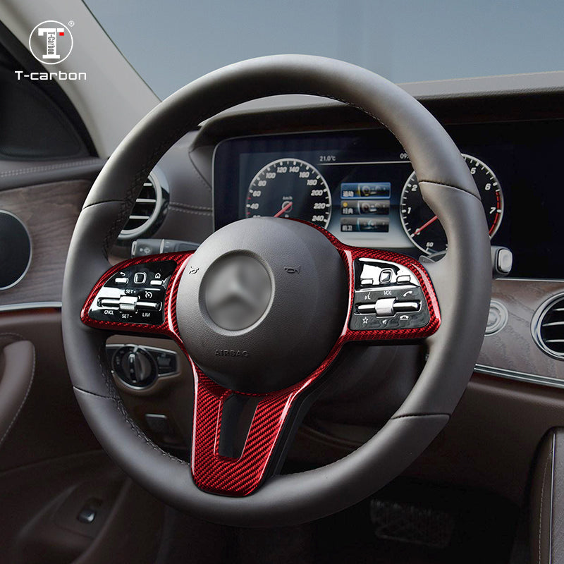 Mercedes-Benz A-Class carbon fiber steering wheel cover – Jonparts
