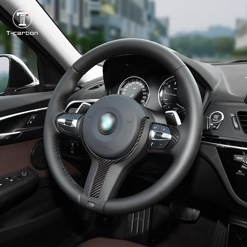 BMW 1 Series carbon fiber steering wheel cover – Jonparts