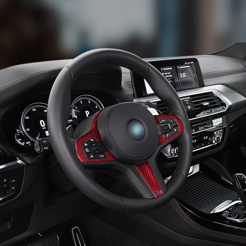 BMW 3 Series carbon fiber steering wheel cover – Jonparts