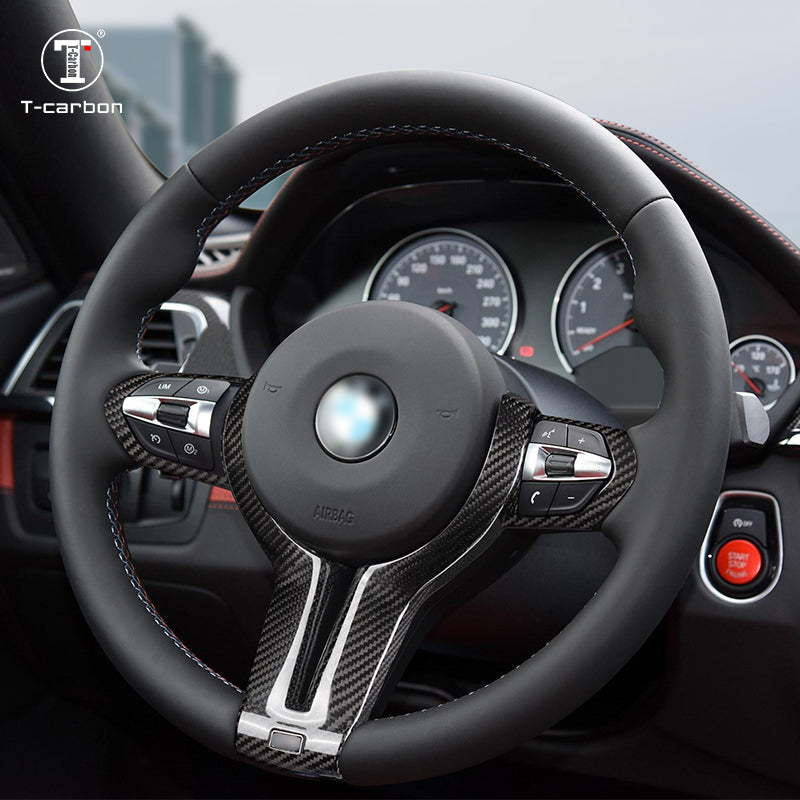 BMW M Series M2 carbon fiber steering wheel cover – Jonparts