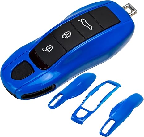 Porsche painted key fob cover, view 3