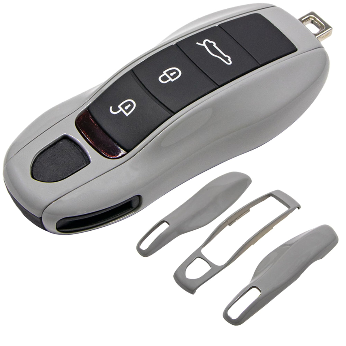 Porsche painted key fob cover in chalk