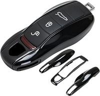 Porsche painted key fob cover in black