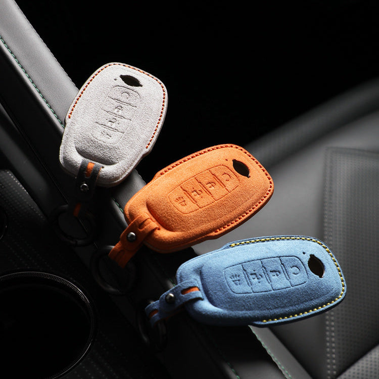 Nissan Elgrand premium suede key fob cover – Jonparts