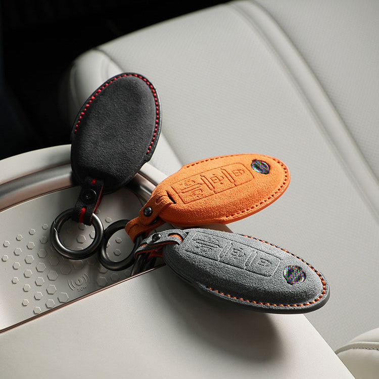 Nissan Tiida premium suede key fob cover – Jonparts