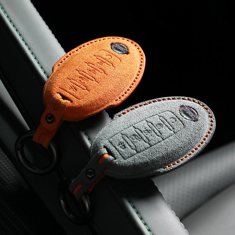 Nissan Patrol premium suede key fob cover – Jonparts