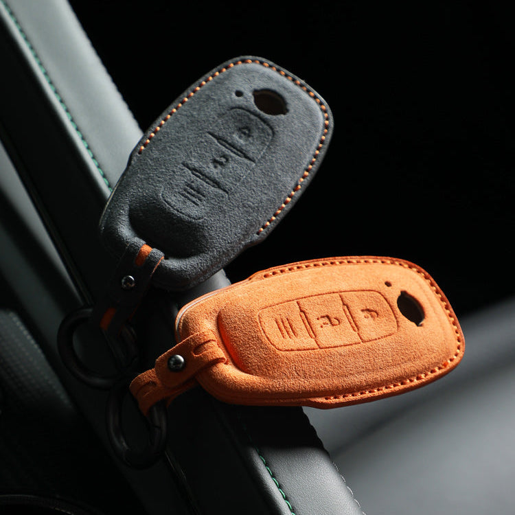 Nissan Magnite premium suede key fob cover – Jonparts