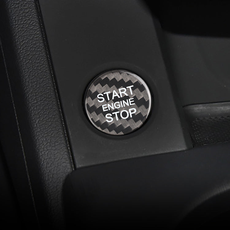 Audi A4 carbon fiber start stop button – Jonparts