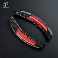 Porsche carbon fiber paddle shifters, view 7