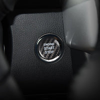 Toyota carbon fiber start-stop button cover, view 3