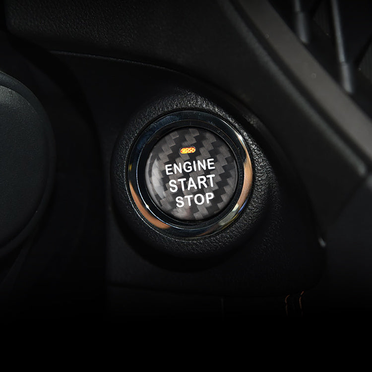 Subaru WRX carbon fiber start stop button – Jonparts