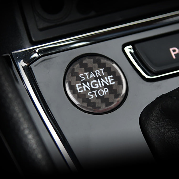 Volkswagen Tiguan carbon fiber start stop button – Jonparts