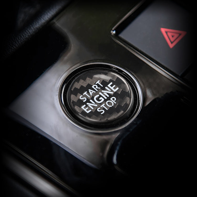 Volkswagen Touareg carbon fiber start stop button – Jonparts
