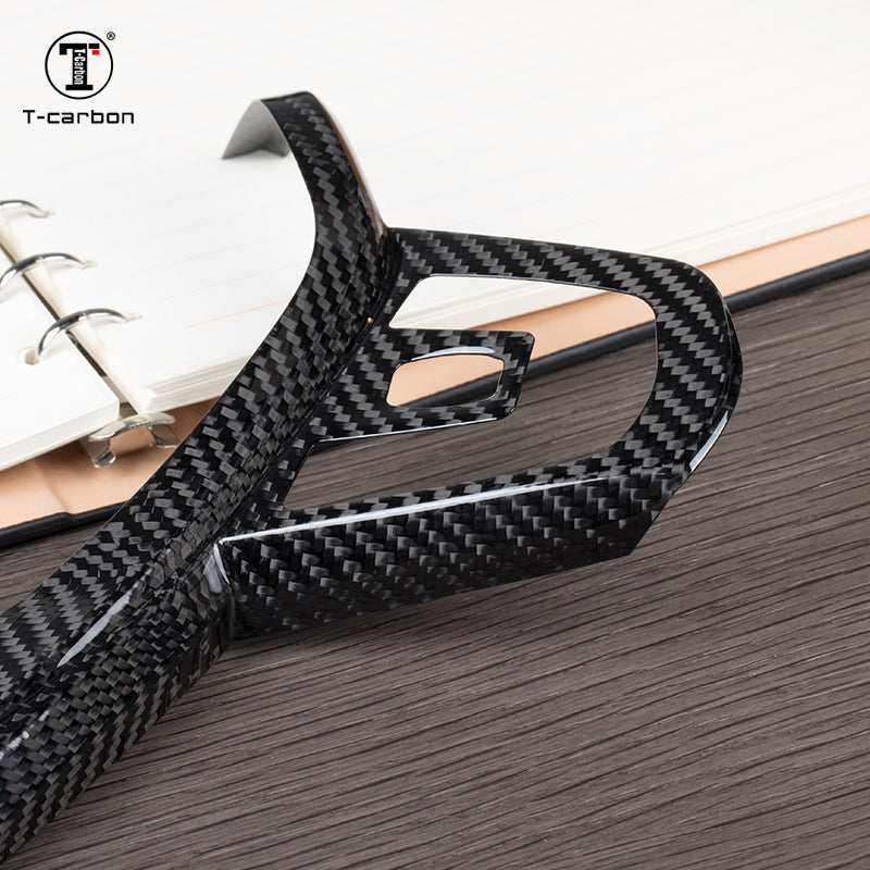 BMW 1 Series carbon fiber steering wheel cover – Jonparts