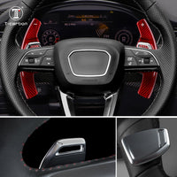 Audi carbon fiber paddle shifters, view 7