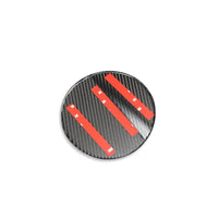 Ford carbon fiber fuel cap cover, view 3