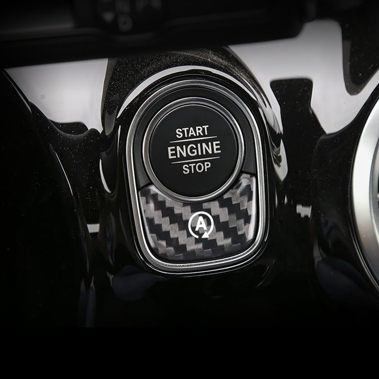 Mercedes-Benz A-Class carbon fiber start stop button – Jonparts