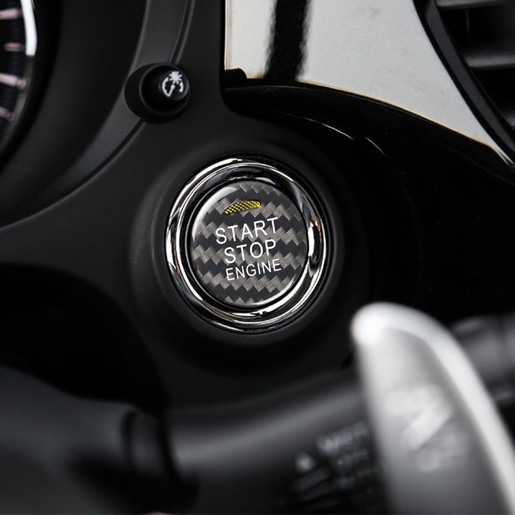 Mitsubishi Outlander carbon fiber start stop button – Jonparts