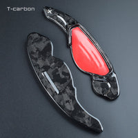 Land Rover carbon fiber paddle shifters, view 5