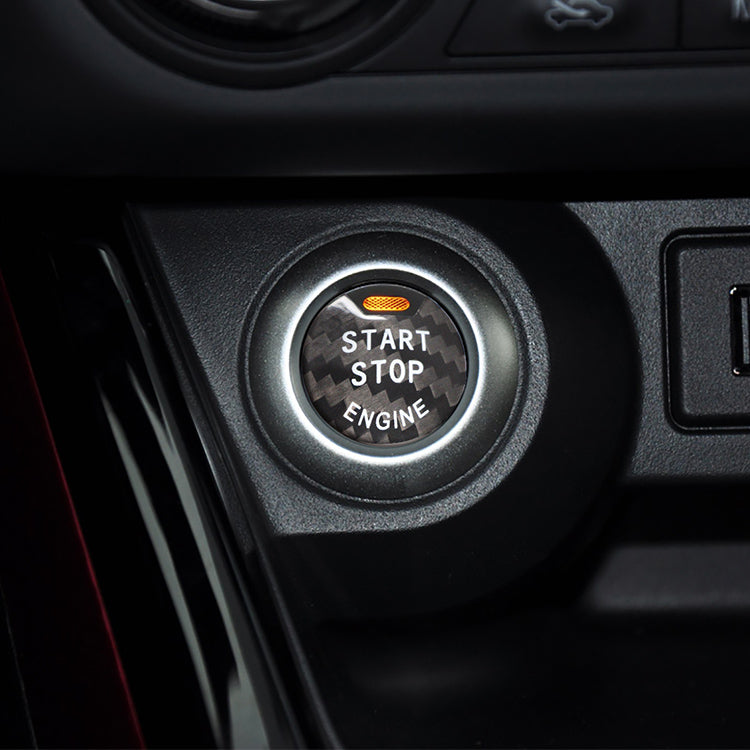 Infiniti Sylphy carbon fiber start stop button – Jonparts