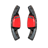 Audi carbon fiber paddle shifters, view 3