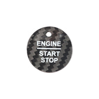 Ford carbon fiber start-stop button cover - Focus / Escort / Everest