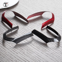 BMW carbon fiber steering wheel trim, view 10