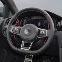 Volkswagen carbon fiber paddle shifters, view 8