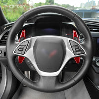 Chevrolet carbon fiber paddle shifters, view 5