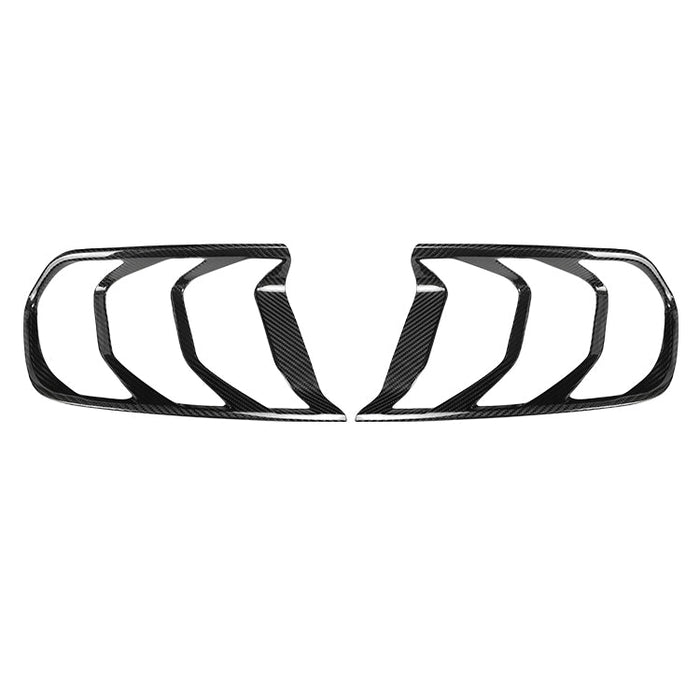 Ford carbon fiber tail light trim - Mustang