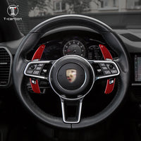 Porsche carbon fiber paddle shifters, view 5