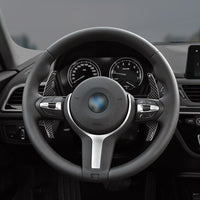 BMW carbon fiber paddle shifters, view 3