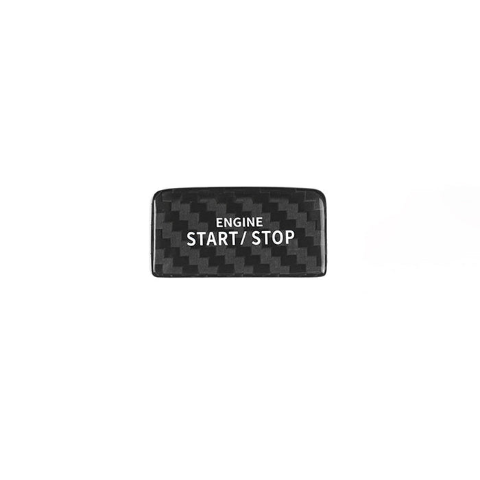 Volkswagen carbon fiber start-stop button cover - Golf Mk8