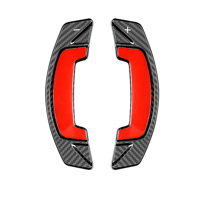 Land Rover carbon fiber paddle shifters - Range Rover Velar / Discovery / Discovery Sport