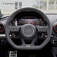 Audi carbon fiber paddle shifters, view 6