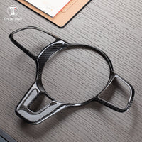 Mercedes-Benz carbon fiber steering wheel trim, view 8