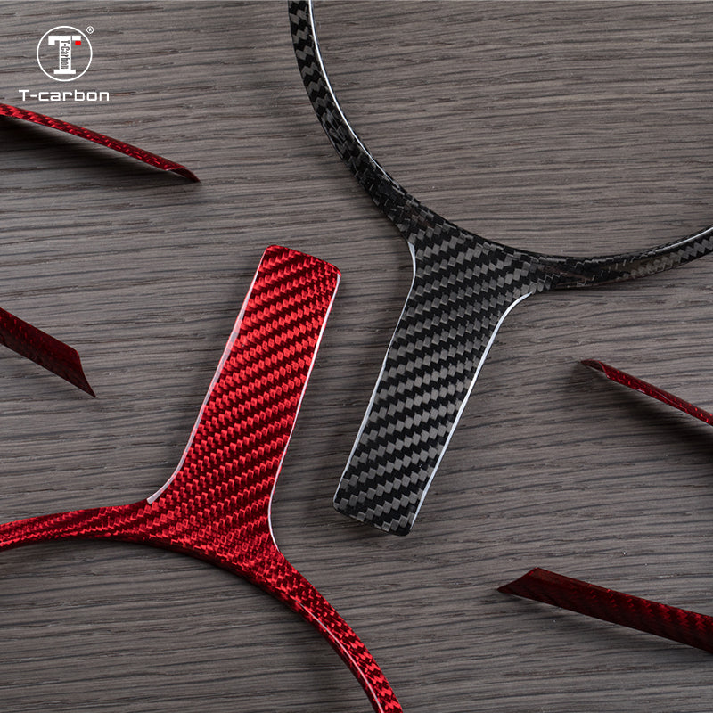BMW 1 Series carbon fiber steering wheel cover – Jonparts