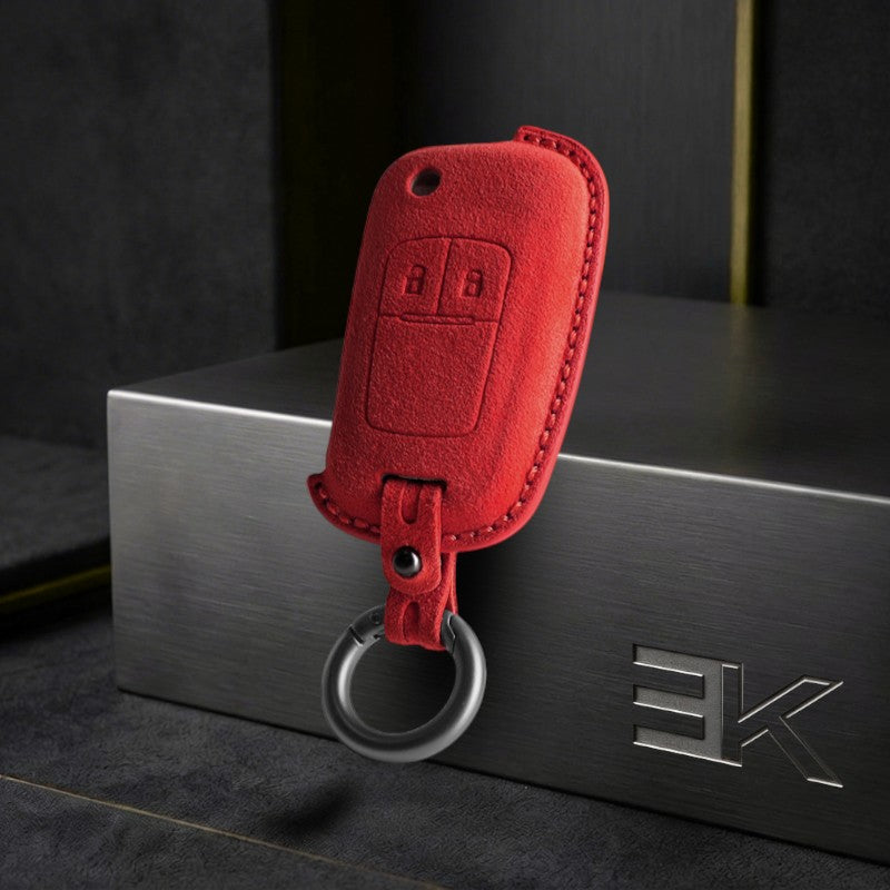 Opel 2 Buttons premium suede key fob cover – Jonparts