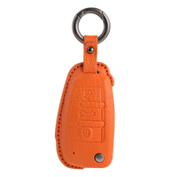Audi sheepskin key fob cover, view 3