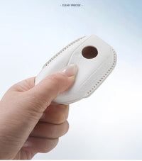 BMW sheepskin key fob cover, view 12